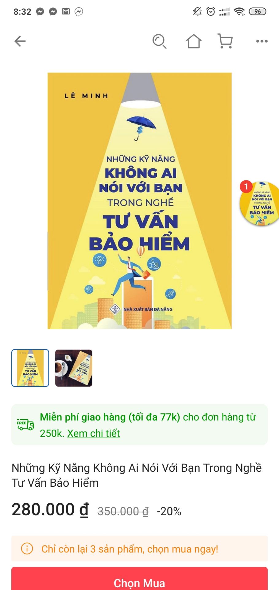 Đây thật sự là một cuốn sách hay và bổ ích. không chỉ có ích với những bạn làm tư vấn BHNT mà còn có ích cho bạn làm nghề bán hàng cũng như có ích cho bạn trong thực tế cuộc sống: xây dựng mối quan hệ với mọi người_cơ sở để bạn THÀNH CÔNG trong mọi lĩnh vực.
Cảm ơn tác giả đã viết ra những chia sẻ thật TÂM từ trải nghiệm của mình.
Chúc mọi người sẽ nhận được thật nhiều giá trị khi áp dụng những bài học trong cuốn sách này.