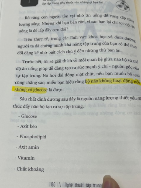 Nhiều bài học hay, như học về tâm lý, bộ não, bạn nào quan tâm đến hành vi hằng ngày thì có thể kham khảo. Ngoài ra sách nói về phương pháp nhiều, áp dụng được ngay.