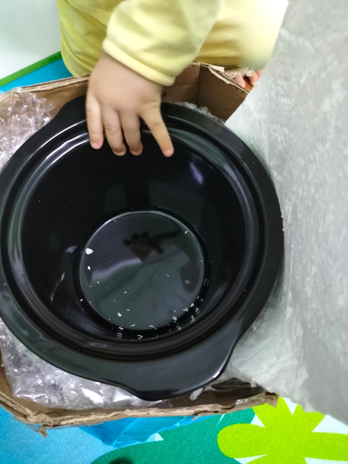 Nhận nồi từ lâu mà giờ mới đánh giá. Vì để nấu thử, nồi nấu ok nhé các mom. Cảm ơn tiki rất nhiều