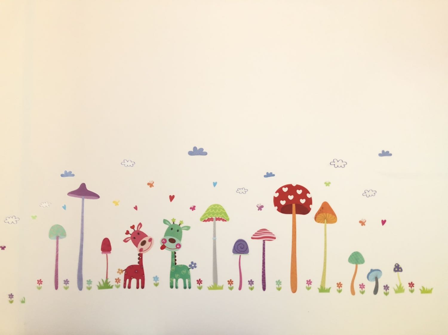 Màu sắc đẹp dễ tháo và dán lên tường