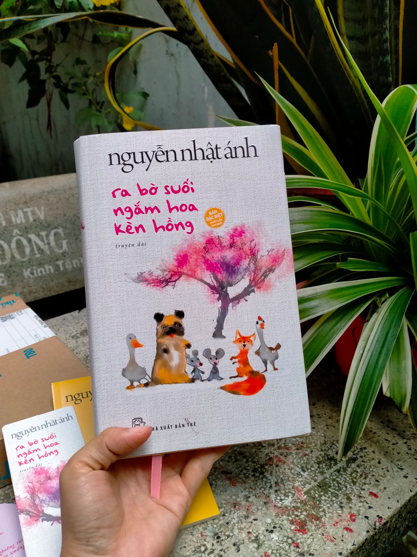 Sách rất đẹp, bìa và trang giấy láng mịn, màu sắc hài hoà. Mới đọc mấy trang thấy nội dung hay, nhẹ nhàng...rất thích cách kể chuyện của bác Ánh. Phần quà tặng đẹp, giá tuy cao nhưng xứng đáng không hổ danh bản đặc biệt.