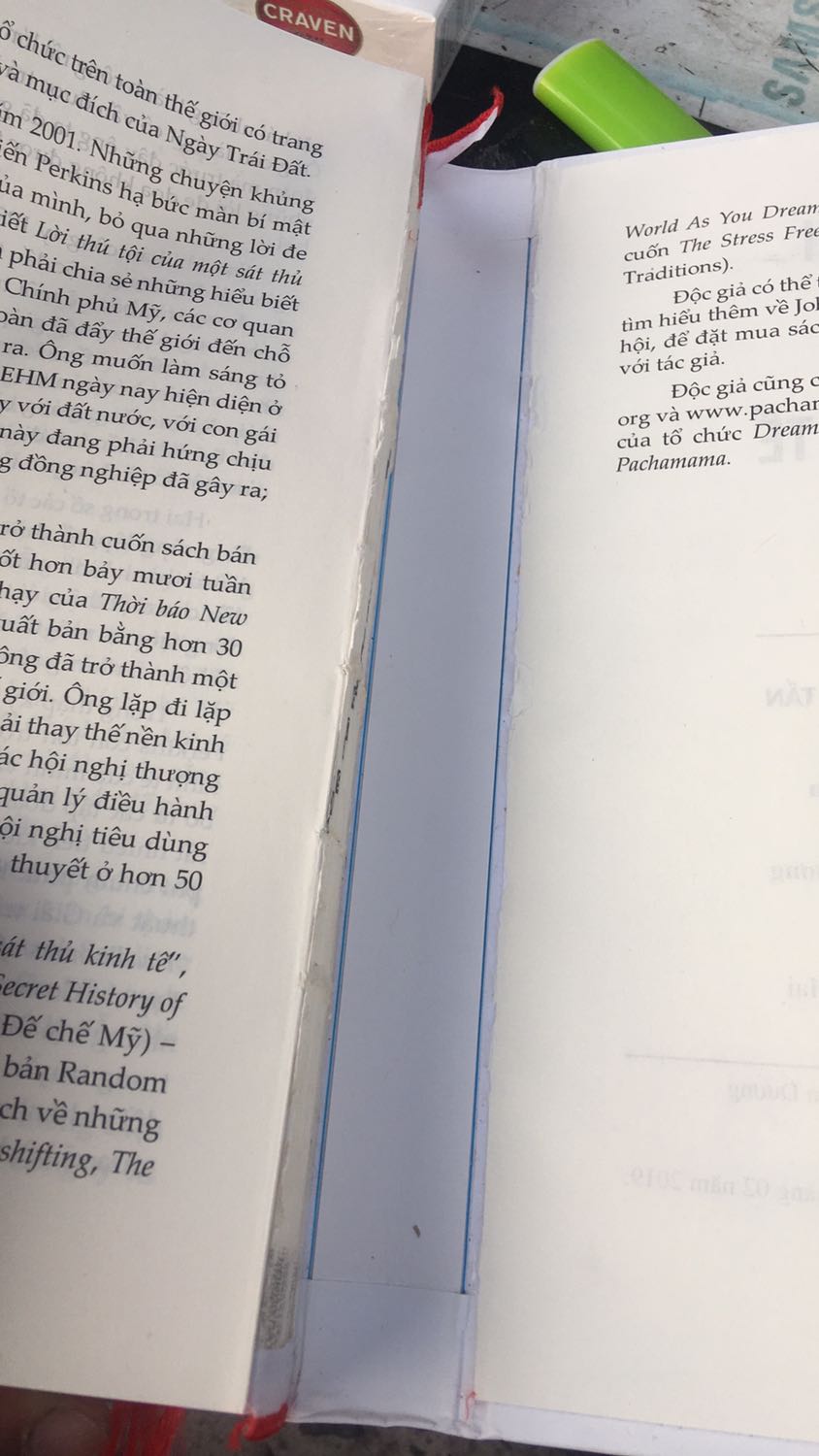 Hiện em mới mua sách chưa đầy một tuần thì sách đã bị rách như trên hình rồi ạ