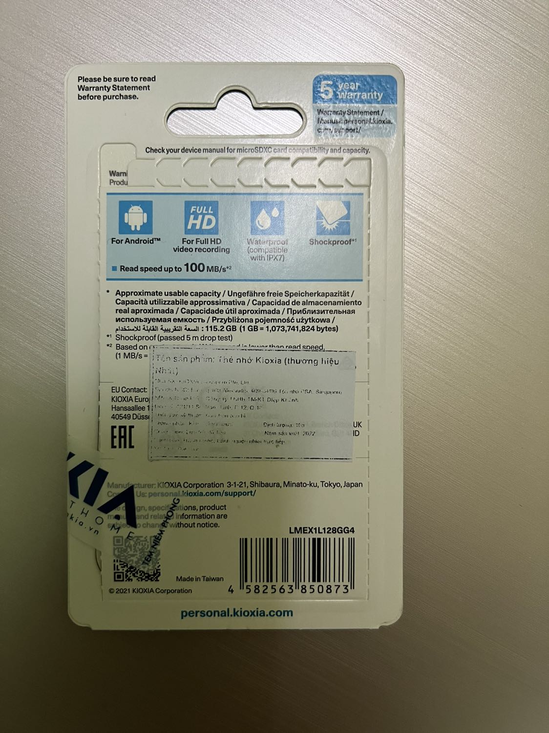 Sản phẩm chất lượng. Giao hàng nhanh.Sử dụng thời gian dài mới biết được độ bền của thẻ.