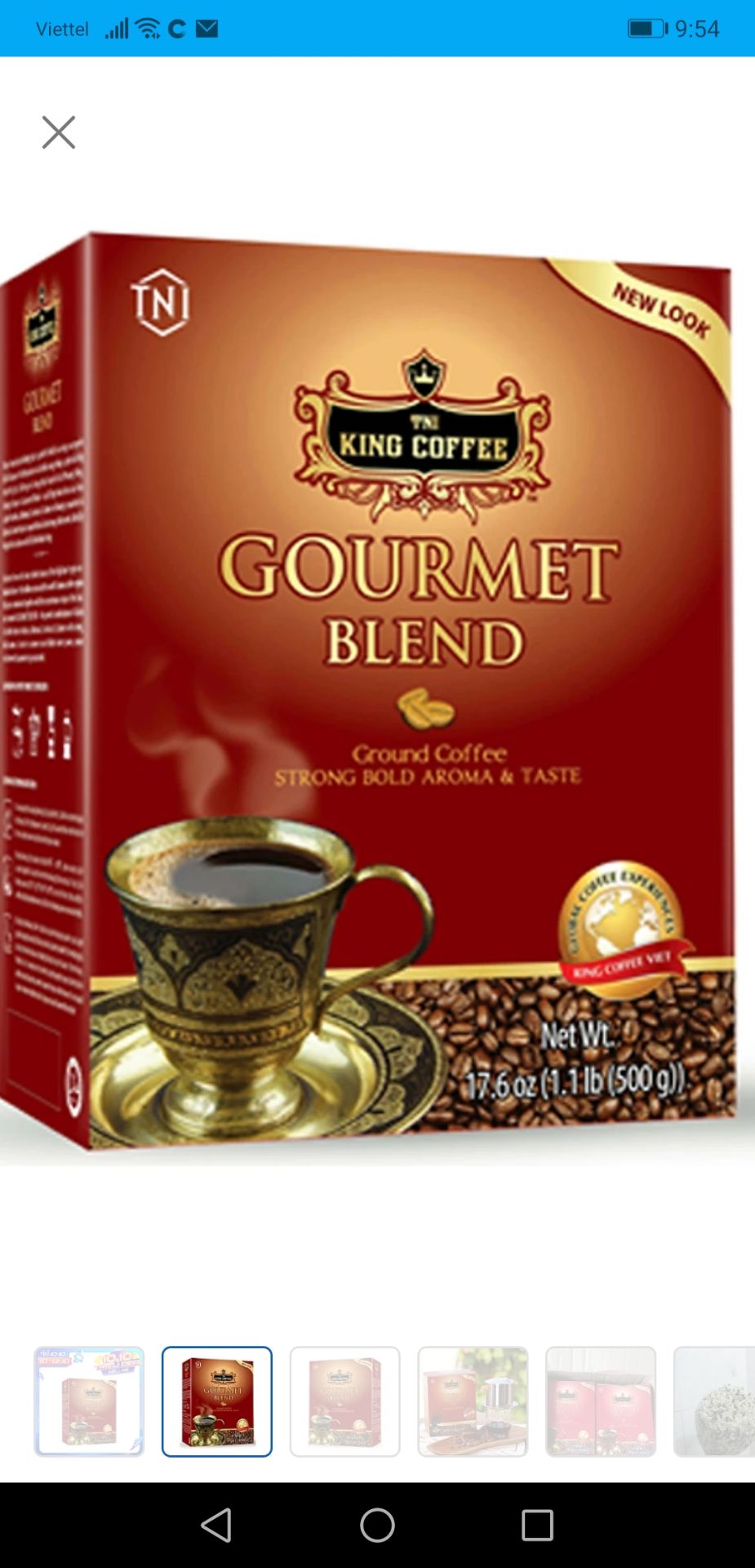 Cafe loai nay Hop khau vi minh nhat trong *** loai King coffee. Gia lai binh dan