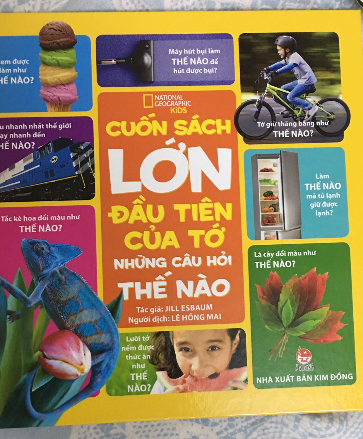 Bạn nhà mình rất thích quyển sách này; chất lượng sách miễn chê; tiki giao hàng nhanh