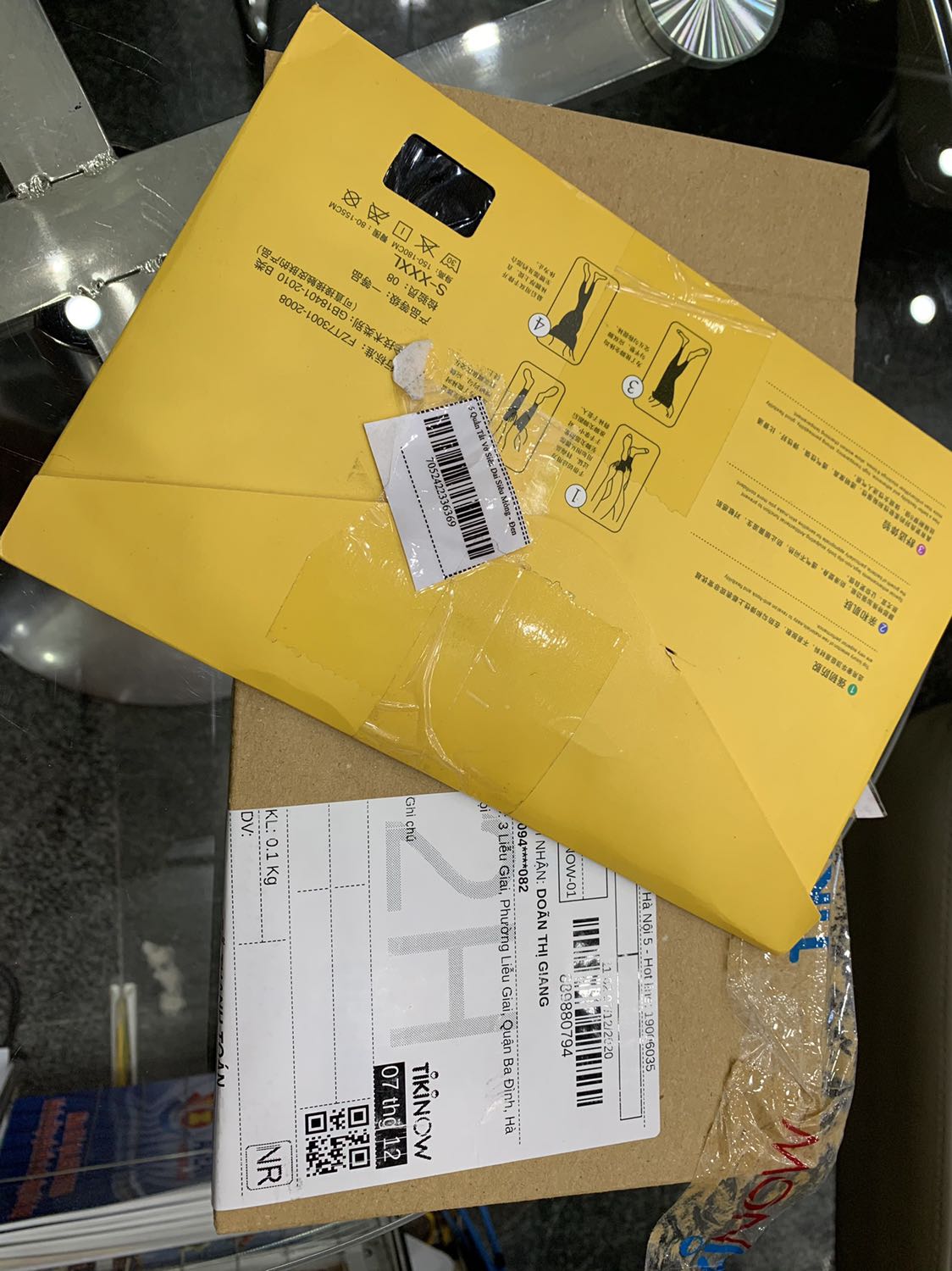 Tiêu đề là 5 quần tất, nhưng shop chỉ giao có 1. Đã phản ánh lên Tiki và chờ phản hồi