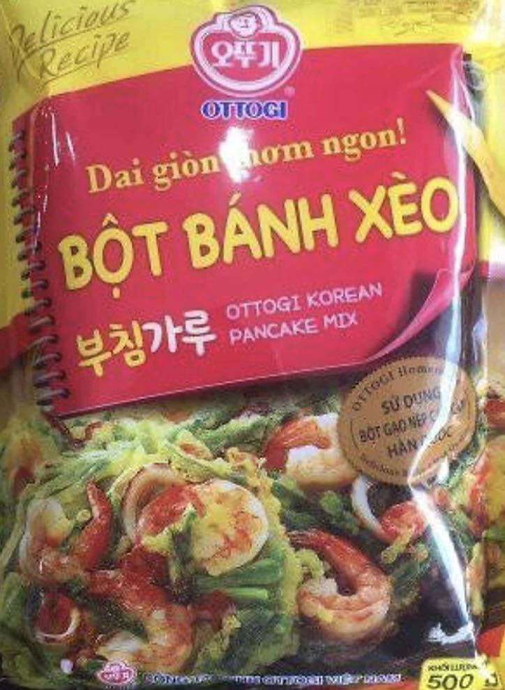 Thời gian đóng gói nhanh. Bột làm bánh xèo kiểu Hàn ăn ok.