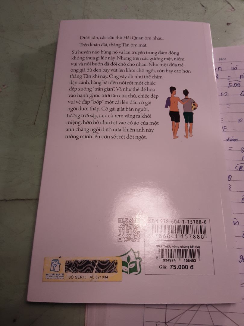 nội dung thì của chú Ánh viết thì lúc nào cung tuyệt rùi, nhưng mình lưu ý là mình mua 2 quyển của chú ánh thì cả 2 quyển mã vạch đều bị xước =(( vậ chuyển ko được cẩn thận lắm
