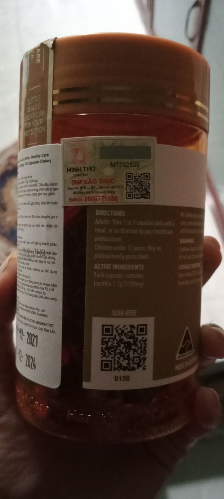 sản phẩm bao bì dán tem kỹ,đóng gói cẩn thận,mới dùng nên chưa biết hiệu quả,nếu hấp thu tốt sẽ ủng hộ lần sau.giao hàng nhanh,TV nhiệt tình sản phẩm bao bì dán tem kỹ,đóng gói cẩn thận,mới dùng nên chưa biết hiệu quả,nếu hấp thu tốt sẽ ủng hộ lần sau.giao hàng nhanh,TV nhiệt tình