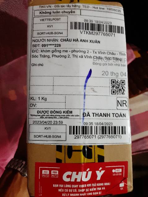 Đóng gói sp cẩn thận , sạc rất ok . Chúc shop phát triển ngày càng tốt hơn