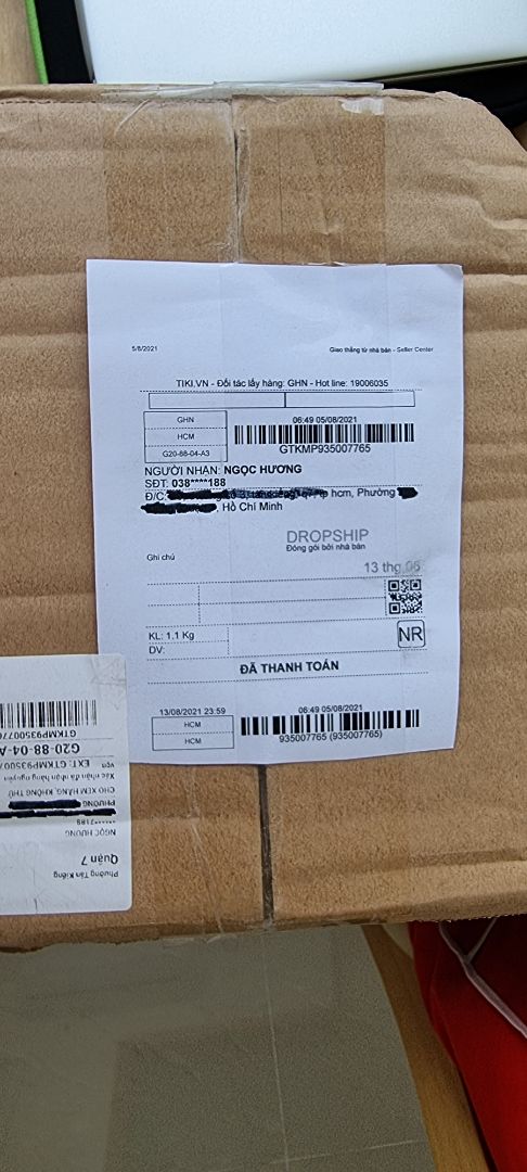 Tiki giao sớm hơn dự kiến 6 ngày luôn 😆 sản phẩm đóng gói cẩn thận, hạn sử dụng lâu 🙂 Nấu xong sẽ đánh giá chất lượng sản phẩm nha 🙃