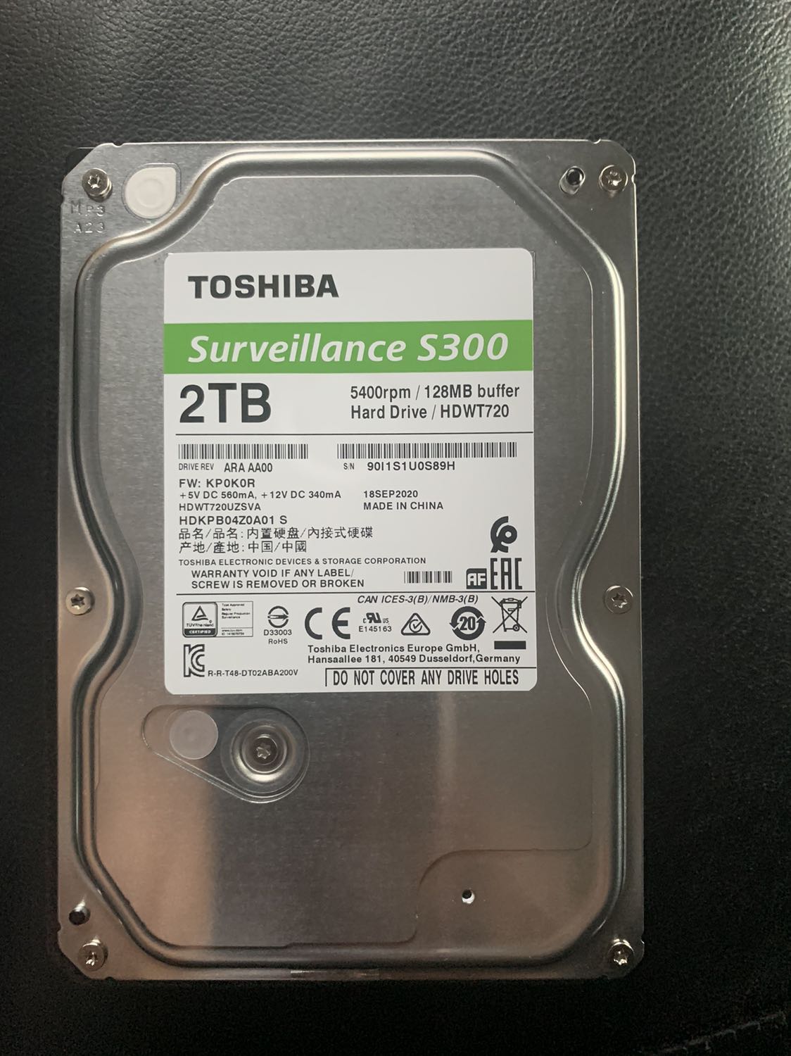 Tôi mua WD tại sao giao Toshiba?