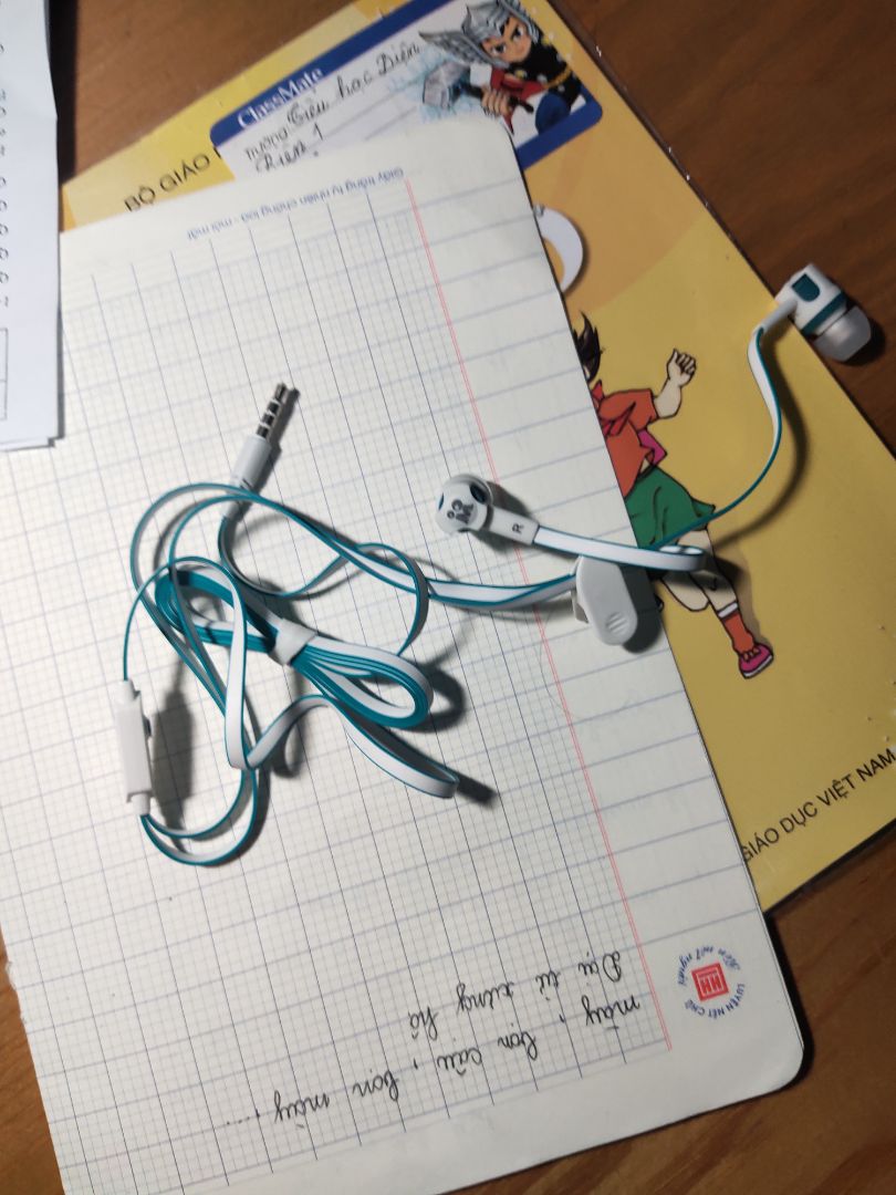 Nghe tạm được, dây dẹp có thêm kẹp, túi đựng khá đẹp và màu tai nghe cũng đẹp. Vừa giá tiền