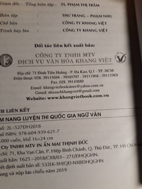 Một số nội dung không sát với cấu trúc đề hiện tại, phiên bản mới nhưng từ 2019, nghị luận xh hiện tại là đoạn văn 200 chữ chứ không phải bài 600 chữ về tư tưởng đạo lý và hiện tượng đời sống, thấy sách nên để to hơn một chút cho đỡ dầy