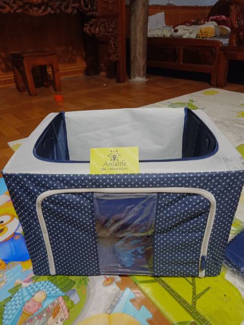 Đóng gói kĩ, có thẻ chính hãng,khung sắt gấp gọn chắc.