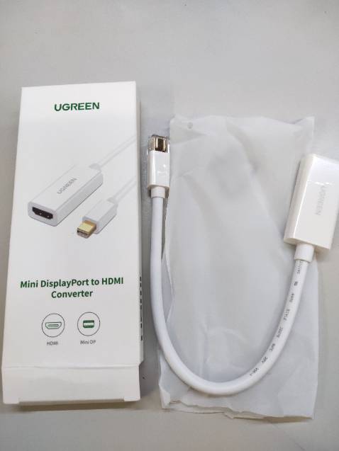 Hàng giao nhanh, đóng gói đẹp. Nhưng mình cho 3 sao vì không xài được cho Mac Mini 2016. Tìm thunderbolt -> HDMI nhưng kết quả ra sản phẩm này. Thấy cái đầu giống nên mua. Hoá ra minidisplay với Thunderbolt nó khác nhau.