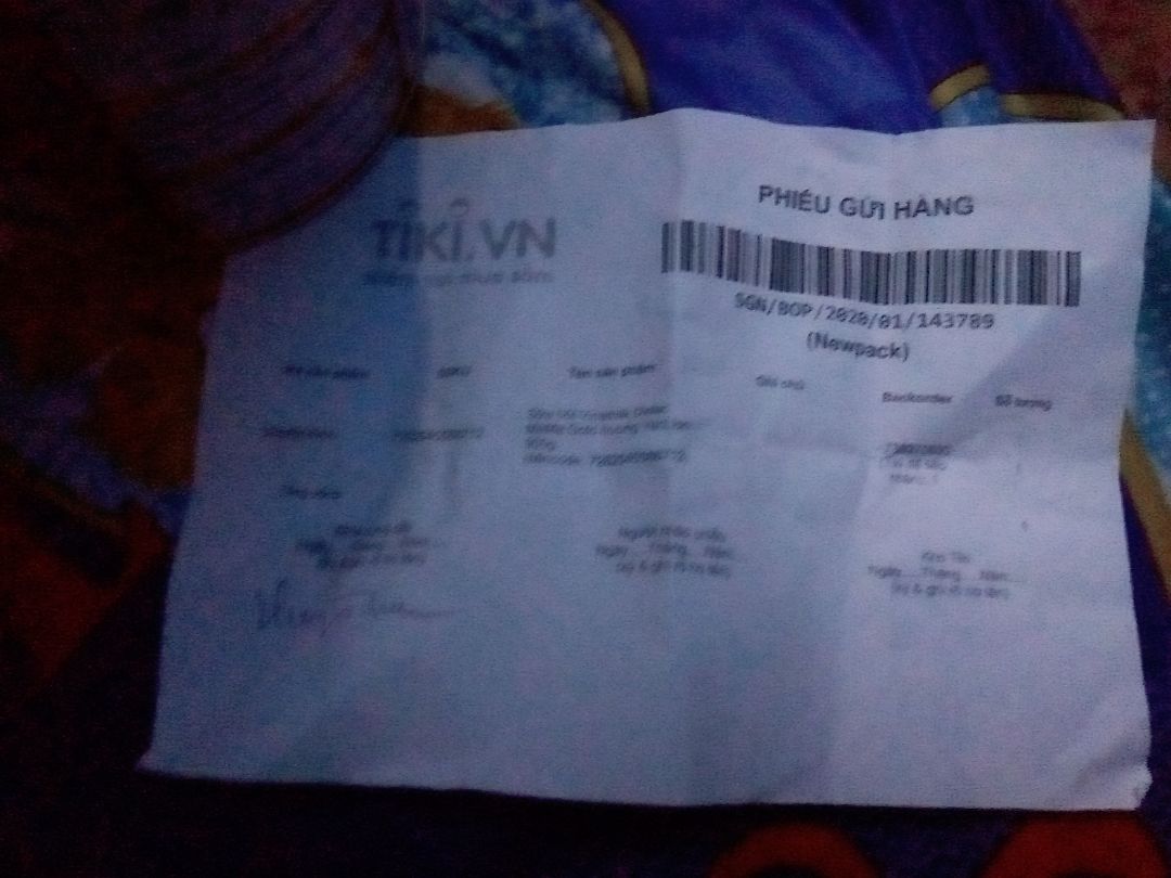 sản phẩm tốt, hàng thật ko phải hàng giả nha, mọi người yên tâm, mua trên tiki, rất yên tâm