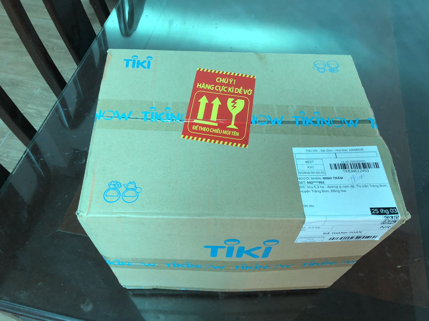 Đóng gói cẩn thận, rất kĩ. Hàng giao nhanh. Chất lượng rất Okie