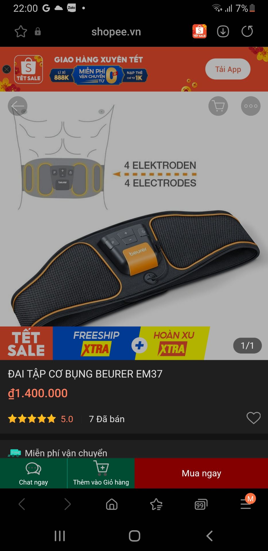 đai xài ok,rung mạnh mình xài độ rung 15 là thấy mạnh lắm rồi,40 chắc banh bụng wa hi