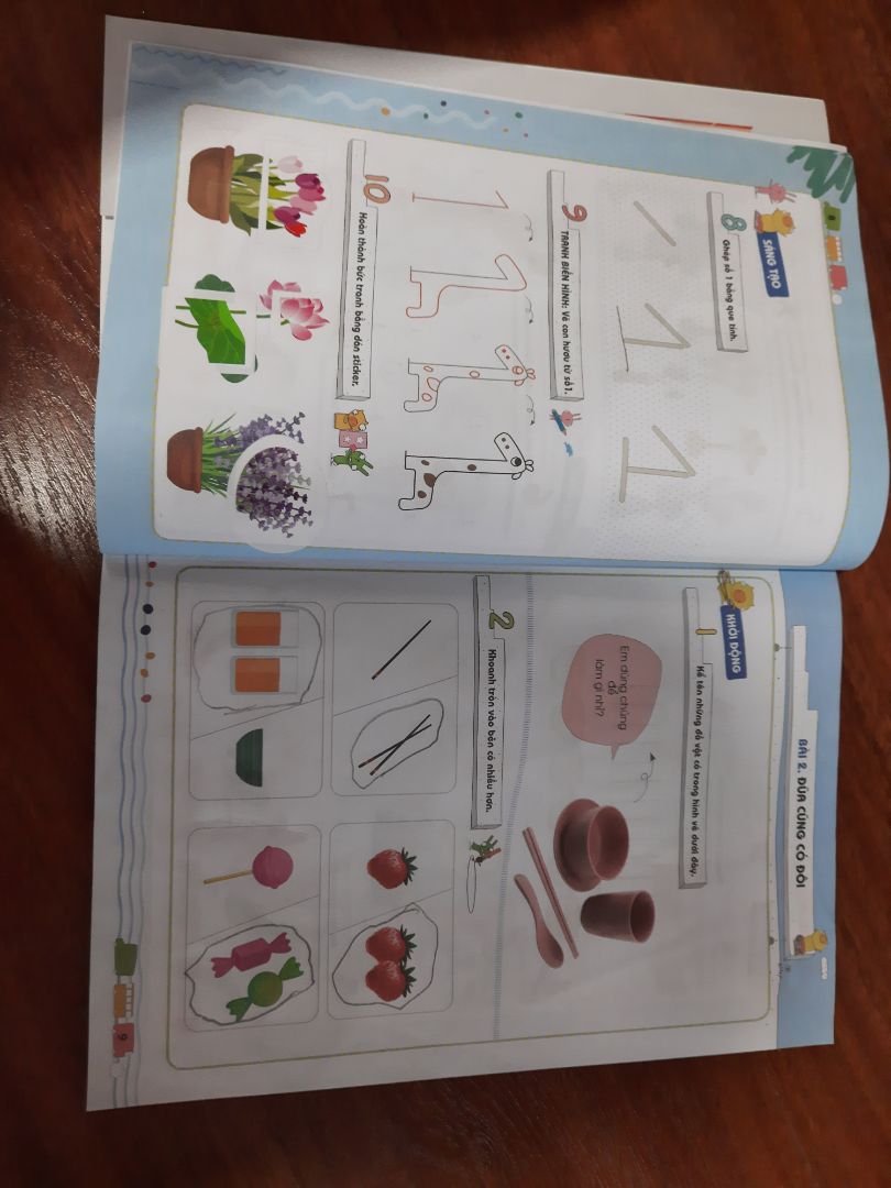 sản phẩm khá ok. tuy vậy mình muốn nhiều bài học để bé tư duy hơn là cộng trừ thông thường. nói chung với mình là được. cho sản phẩm 4 sao nhé