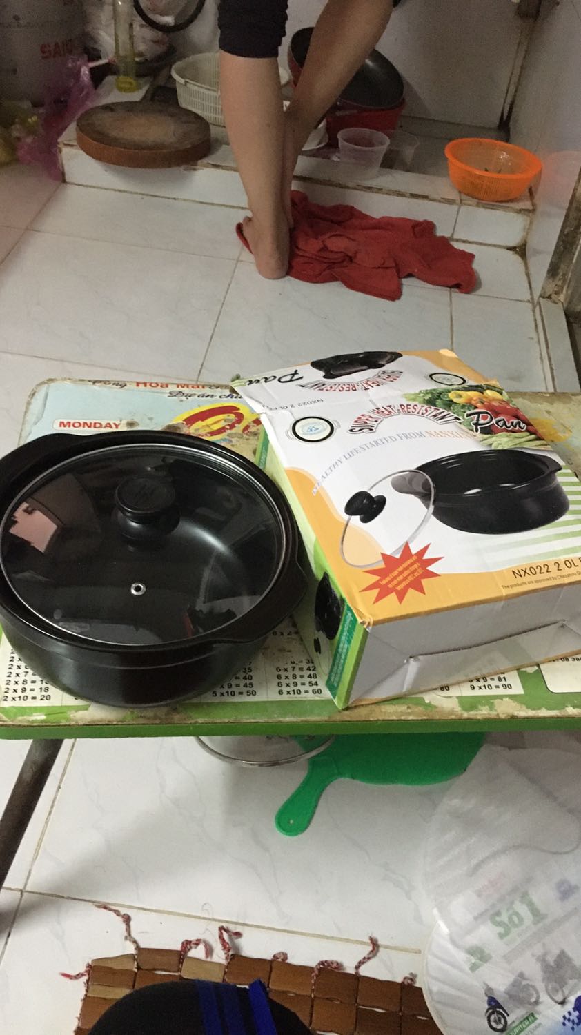 Nồi giao bị vỡ và nồi Trung Quốc ko đẹp và không chắc chắn nói chung là rất tệ (đã nhận được hàng đổi mới) giao hàng nhiệt tình. Nồi giao bị vỡ và nồi Trung Quốc ko đẹp và không chắc chắn nói chung là rất tệ (đã nhận được hàng đổi mới) giao hàng nhiệt tình.