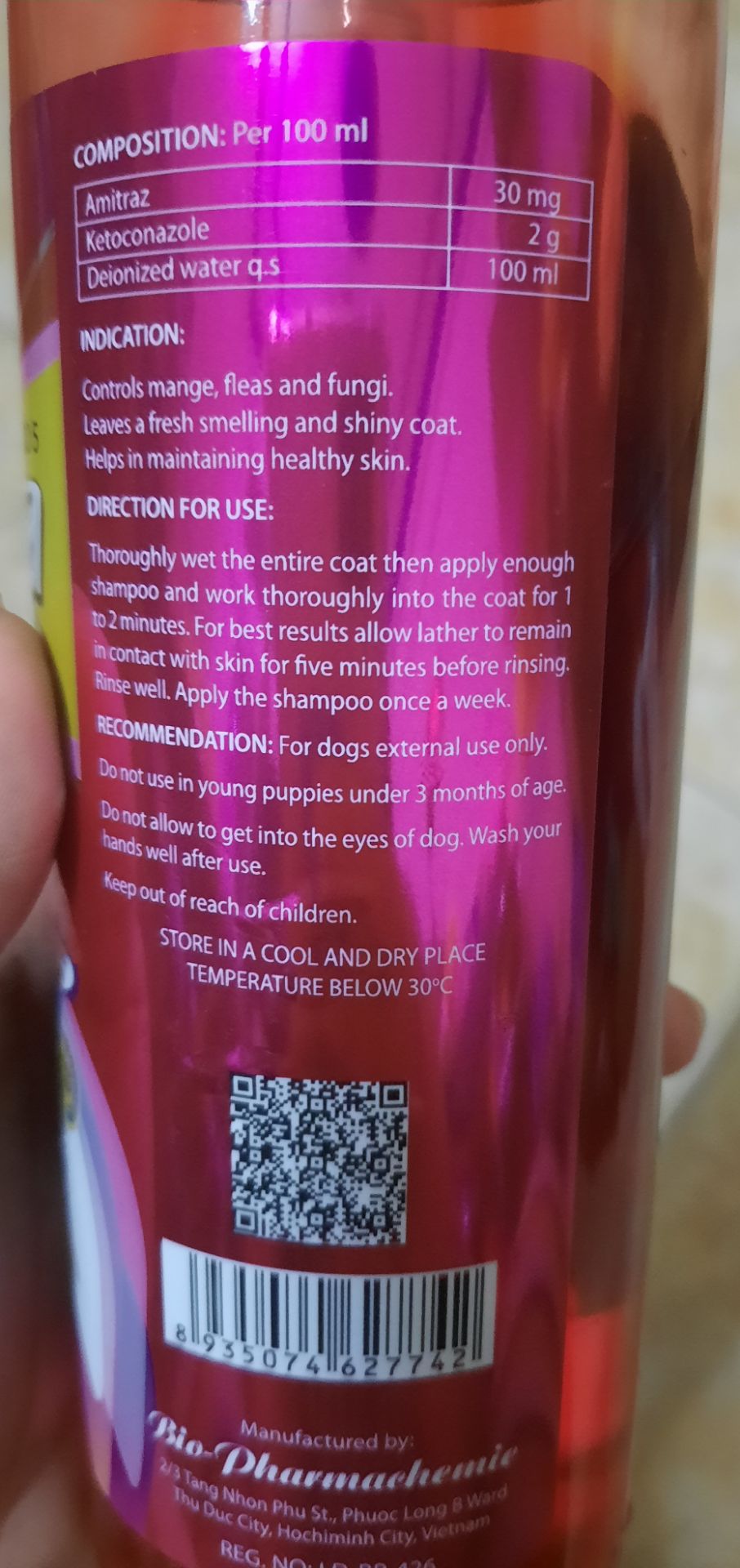 Mới dùng 3-4 lần, cảm thấy khá tốt, có hiệu quả và tình trạng lông bé có cải thiện, để xem xài lâu thế nào. 
Mùi hương dịu nhẹ, dễ chịu.