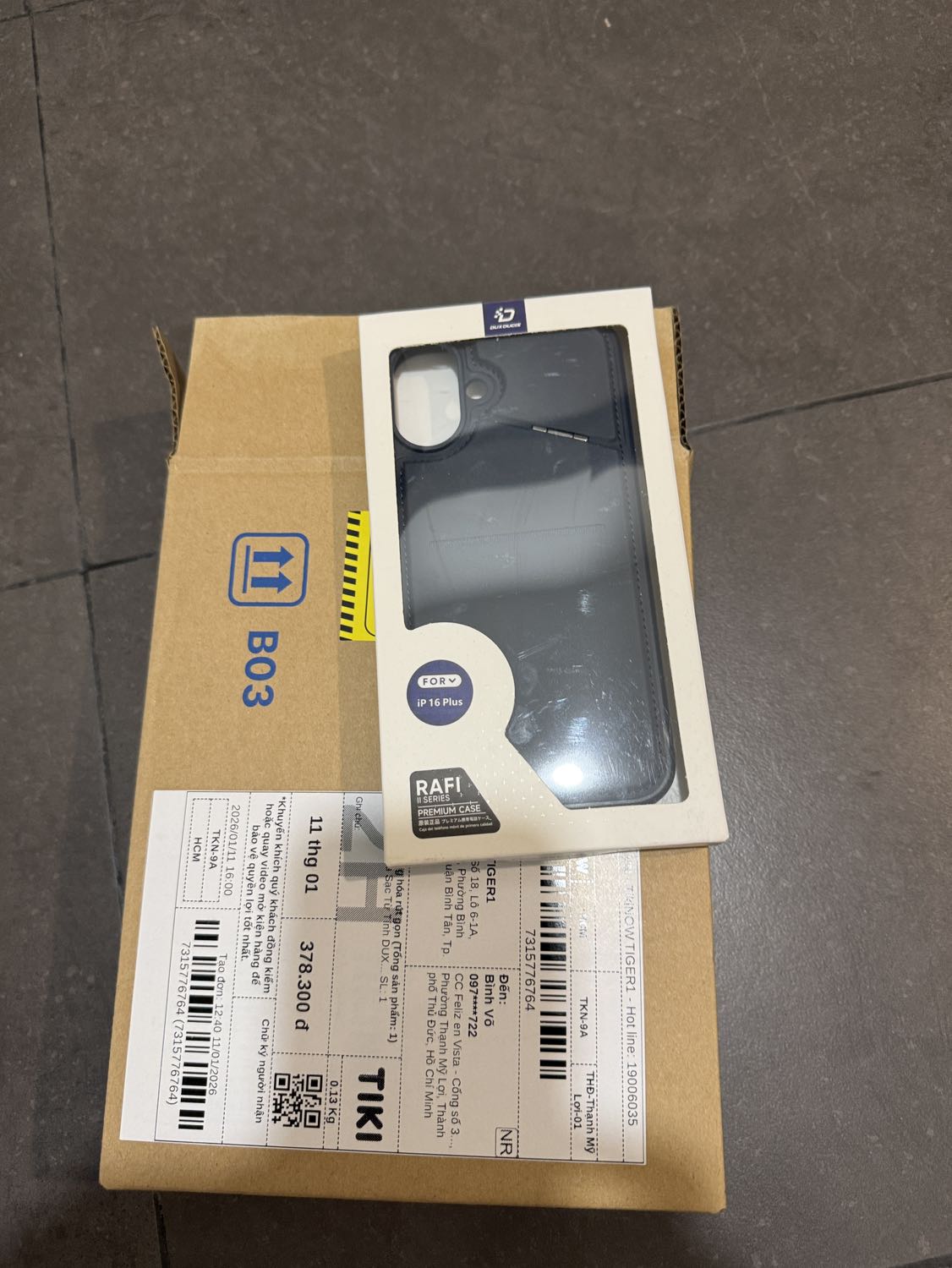 Mẫu đẹp, chắc chắn nhưng lại order sai 😅