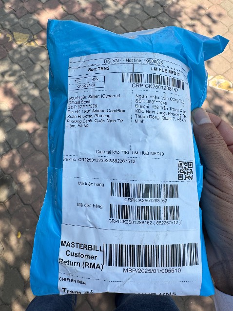 Sau khi phản hồi về sản phẩm bị lỗi, bên Tiki đã liên hệ và tiến hành kiểm tra. Mình đã nhận được sản phẩm đổi.