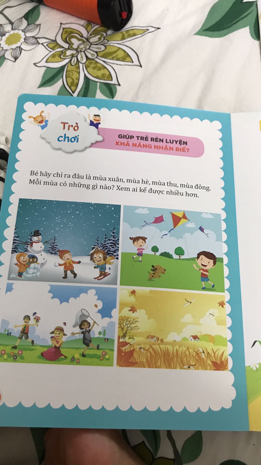 Sách đẹp lắm , giấy dày , những bài thơ dễ thương, có những trang trò chơi cũng thú vị