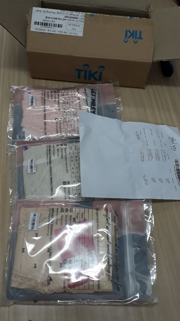 đóng gói đẹp, sản phẩm y như hình, chất lượng tốt, mặc thoải mái, dễ chịu.