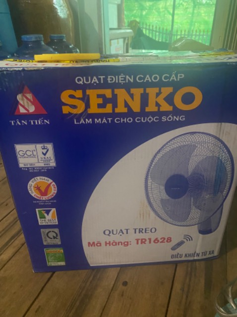Giao nhanh, đóng gói rất kỹ, kèmnpi  cho remote, nhà bán tận tâm, quạt rất êm