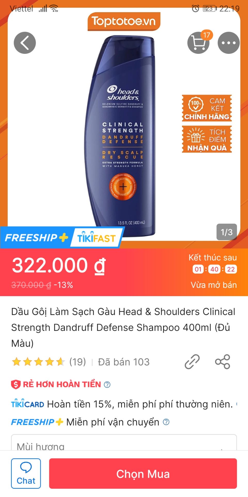 Sản phẩm giao nhanh, đóng gói cẩn thận, sử dụng tốt, đỡ ngứa và gầu