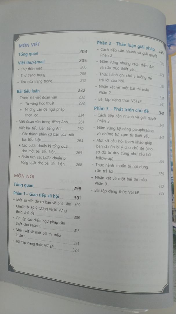 Trình bày rõ ràng thành các đề mục Nghe-Đọc-Viết-Nói. Các Ex(ample) có độ khó từ thấp đến cao. Sách in màu trên giấy tốt, kèm theo Answer key cho các Ex. Đáng mua dù hơi mắc