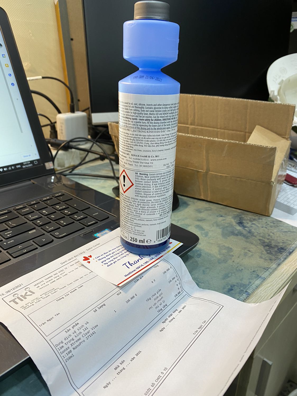 Ok hàng chính hãng SONAX,đã dùng nhiều loại này và rất ok, shop uy tín 5 sao