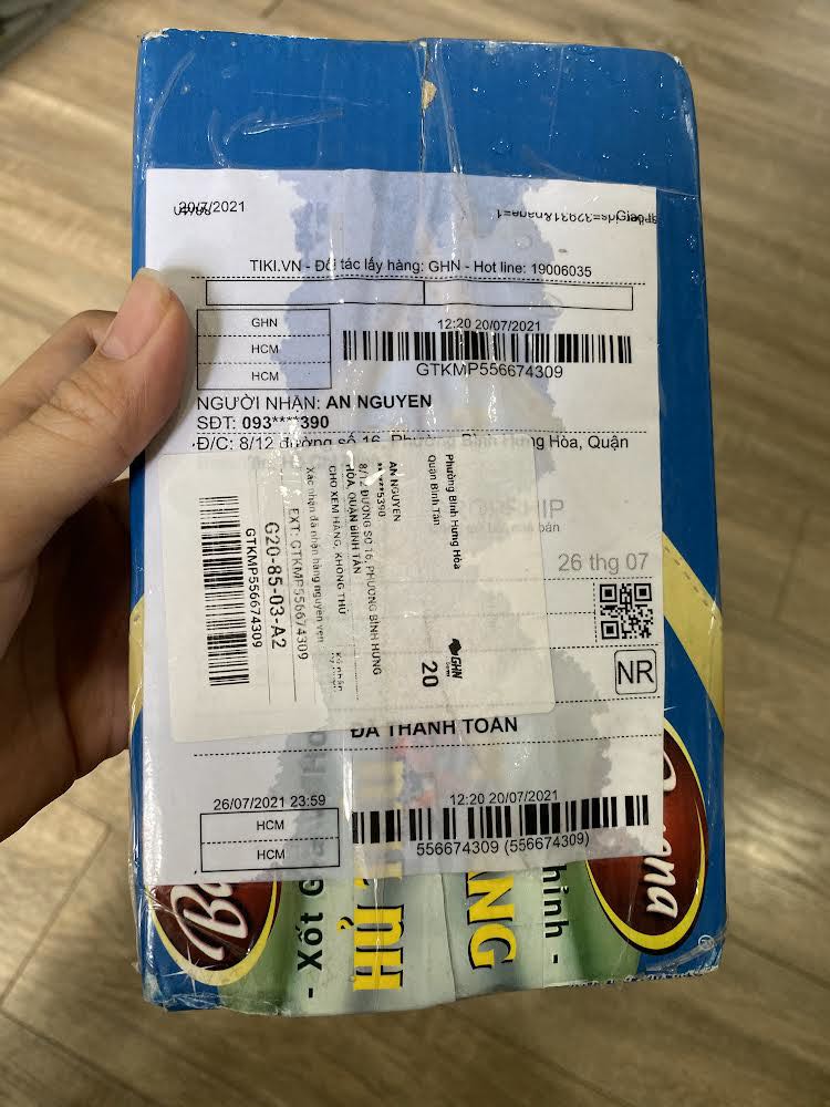 Đặt mua bún bò thì giao hủ tiếu nam vang. Email Kêu đổi hàng thì không ai trả lời?