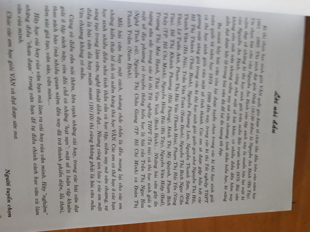 sách đọc hay nha, có thể giúp nâng cao cách hành văn dành cho hsg