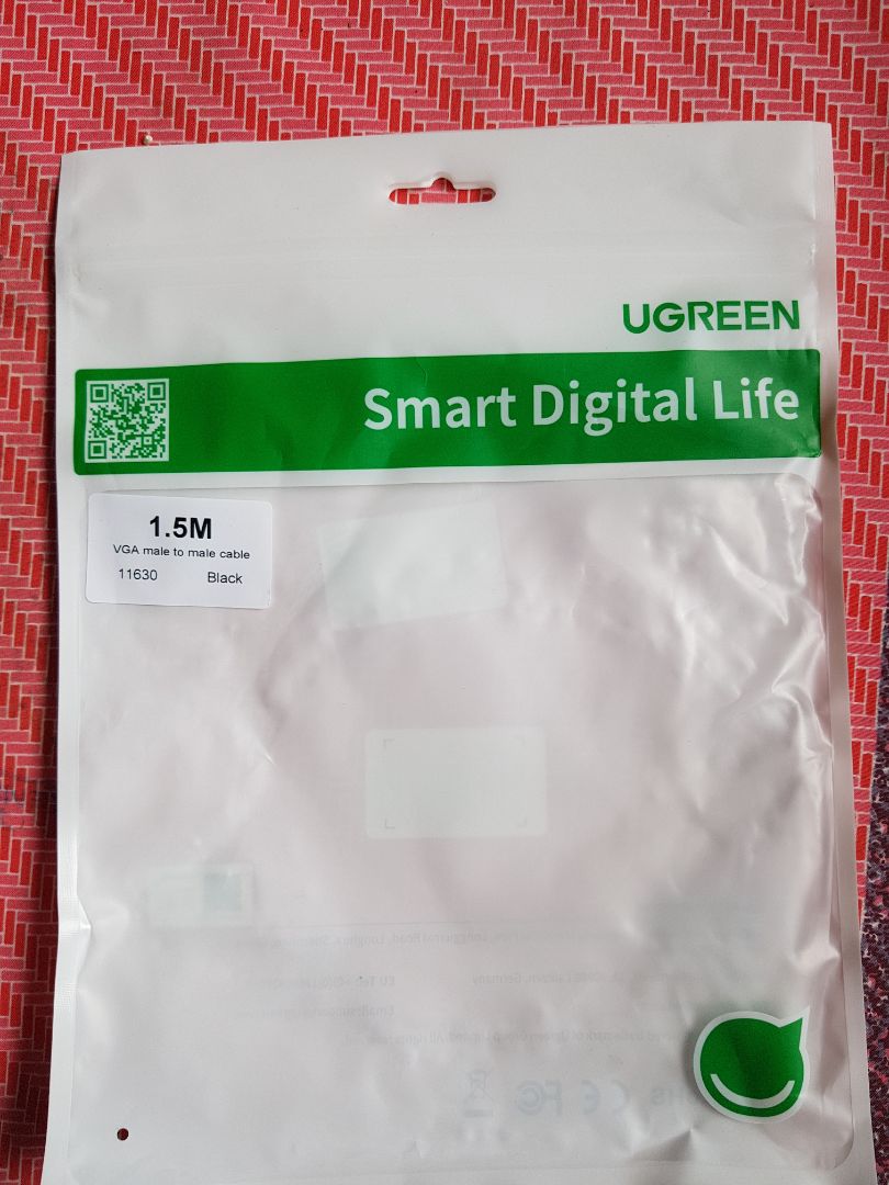 chất lượng gia công tốt, giao hàng siêu nhanh, chất lượng hình ảnh ko tốt lắm. nếu thiết bị kết nối có cổng khác thì ko nên mua dây VGA. chất lượng gia công tốt, giao hàng siêu nhanh, chất lượng hình ảnh ko tốt lắm. nếu thiết bị kết nối có cổng khác thì ko nên mua dây VGA.