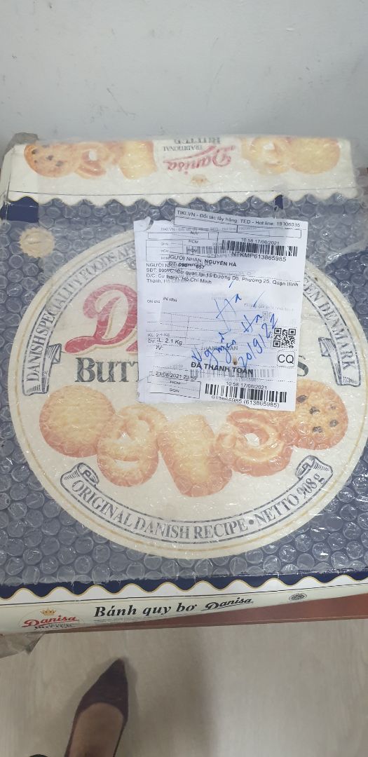 đóng gói rất tệ, hộp bẹp, nát, vô cùng phản cảm