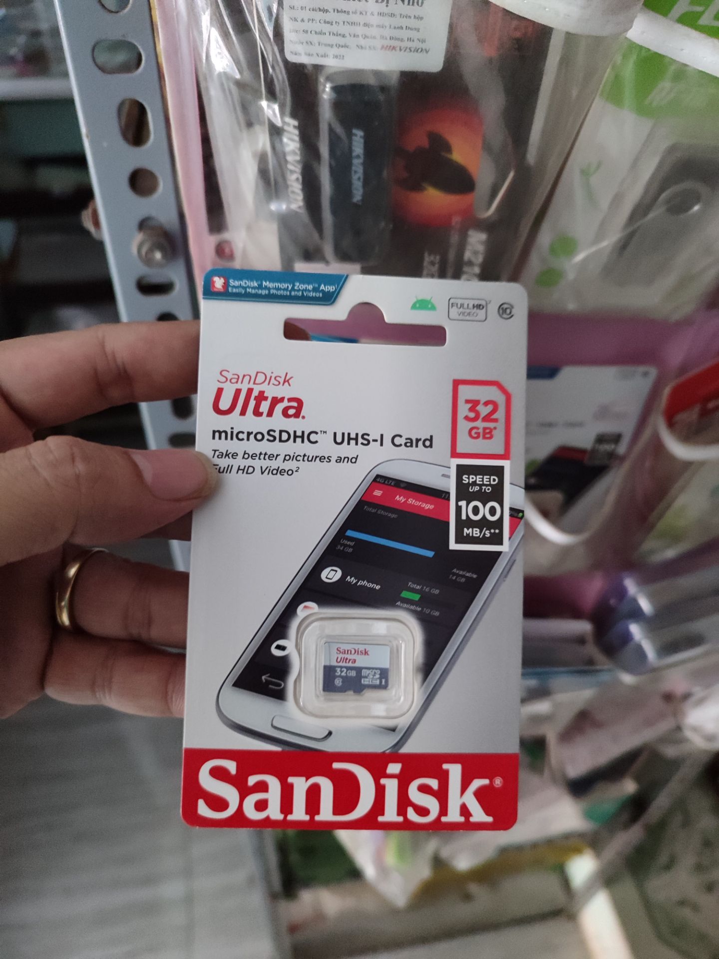 thẻ nhớ rất tốt, sản phẩm OK nhé, nên mua nha