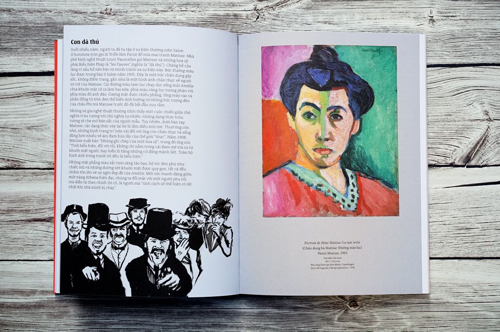 Sách in đẹp, nội dung dễ đọc, hiểu về cuộc đời hoạ sĩ giúp ta cảm nhận tinh thần nghệ thuật trong tranh dễ dàng hơn.