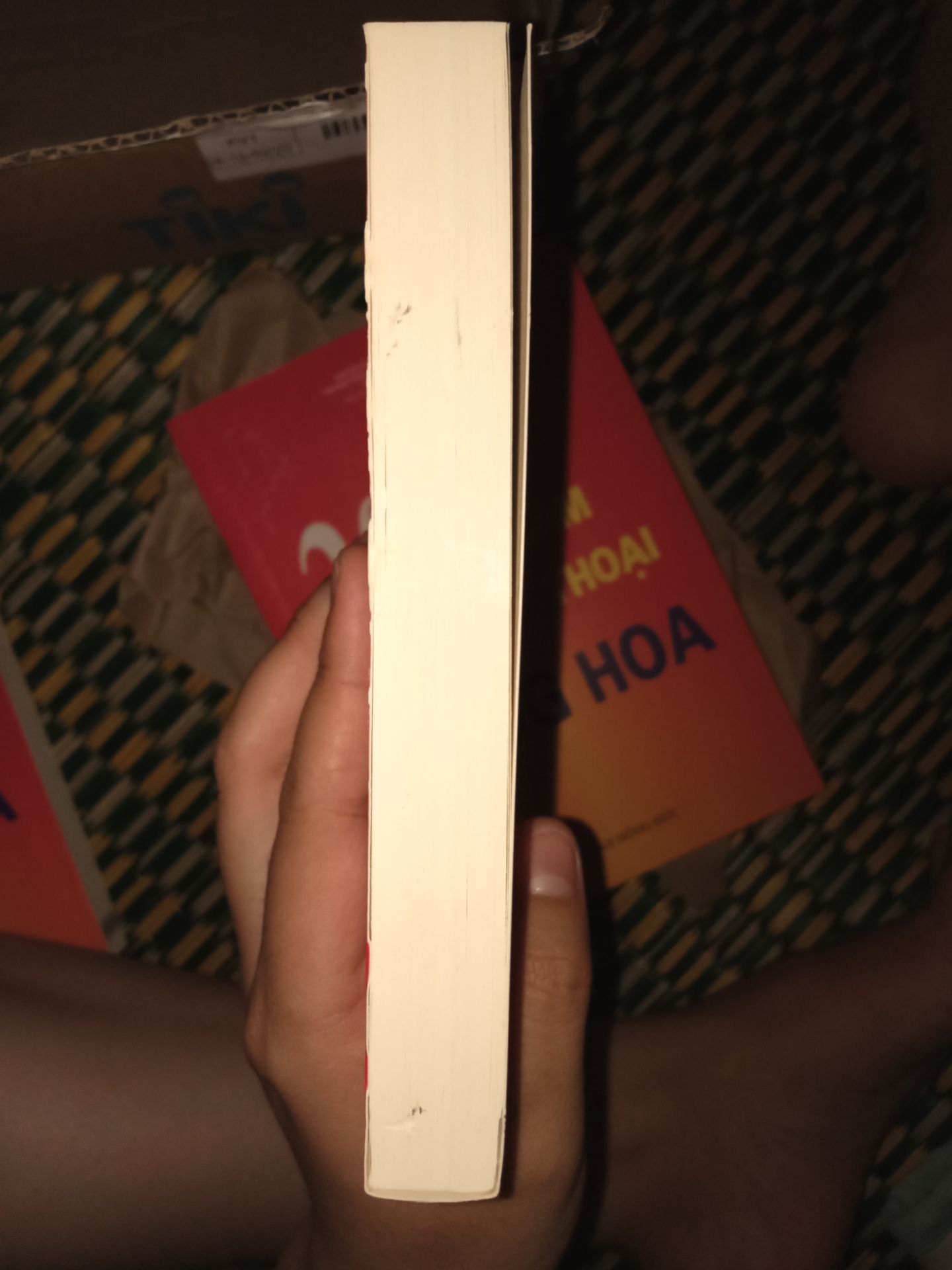 Mình vừa đc học tiếng Trung, cô bảo mình mua sách này trên Tiki vì đang có sale nên mình order 4 quyển luôn cho cả bạn mình nữa. Giao hàng nhanh thật, shipper cũng khá vui tính nhưng mình không hài lòng: Lúc mình bỏ vào giỏ hàng thì giá là 44000₫ sau ra thành tiền thì lại 48031₫. Vì cần học gấp nên đặt luôn rồi :((( Tưởng nhận sách đẹp đẽ, ngon lành chứ ko ngờ bị như vầy... Hi vọng ko có lần sau ạ!