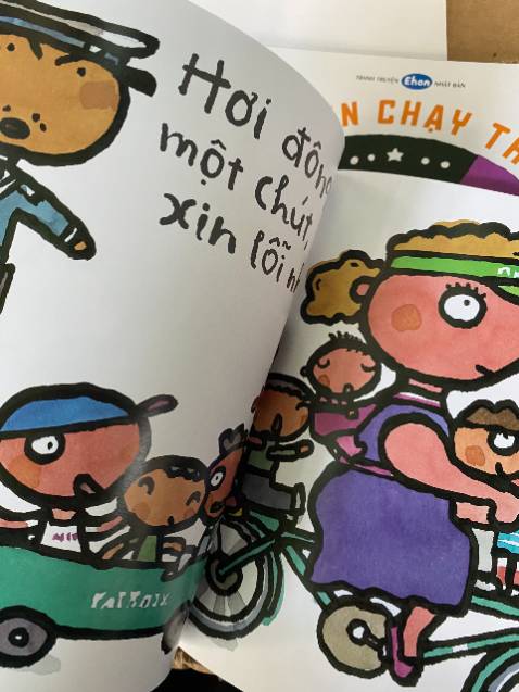 mua về đọc cho con mà con tương tác hơn mẹ tưởng tượng, bố chonn làm quà cho con trung thu luôn