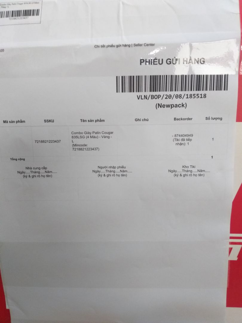 sản phẩm đăng ảnh là màu vàng pha cam, hàng gửi lại là màu vàng pha đen, tạm chấp nhận cũng được. nhưng đặt hàng là combo giày patin+bộ bảo hộ 6 món, nhưng gửi hàng thì thiếu mất bộ bảo hộ, mong tiki hỗ trợ xử lý sản phẩm đăng ảnh là màu vàng pha cam, hàng gửi lại là màu vàng pha đen, tạm chấp nhận cũng được. nhưng đặt hàng là combo giày patin+bộ bảo hộ 6 món, nhưng gửi hàng thì thiếu mất bộ bảo hộ, mong tiki hỗ trợ xử lý