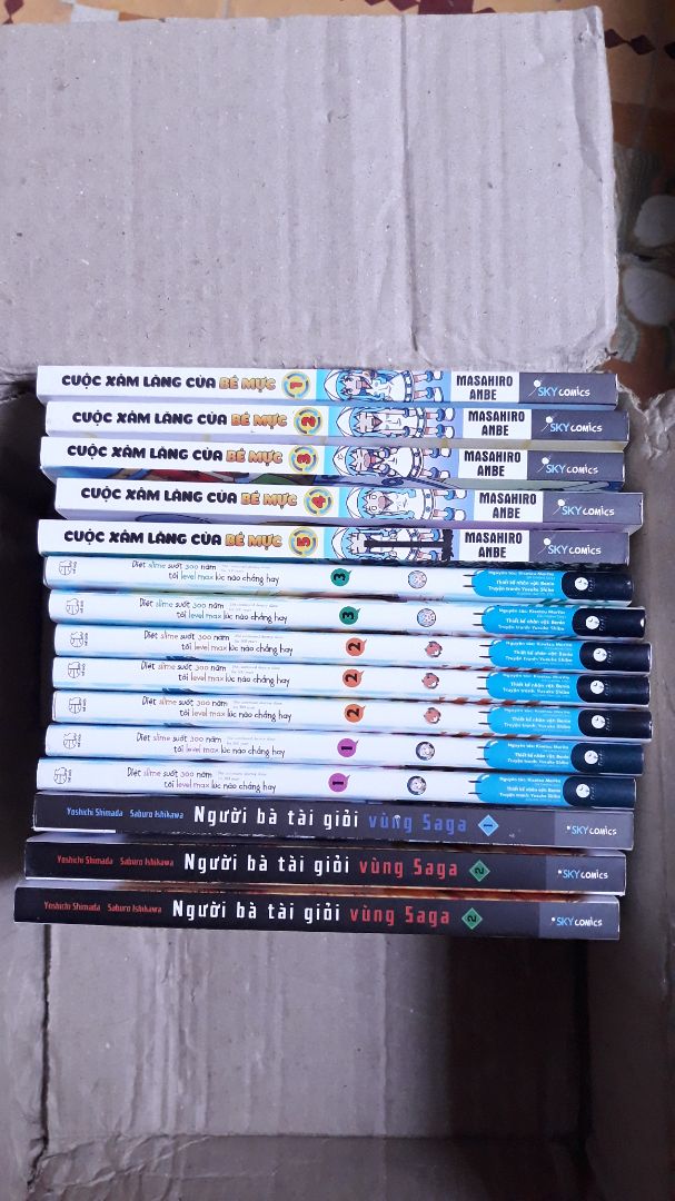 "Truyện đẹp, chất lượng tốt." Nói vậy thôi chứ thực chất hàng nhận rất thảm họa, cũ bẩn, móp mép móp gáy, đổi hết cả hơi vẫn xấu. Thêm nữa hipper quăng bon tay quá nên hàng đến tay khá thảm họa :) Do đó mình chỉ mua khi sale rẻ mạt thôi