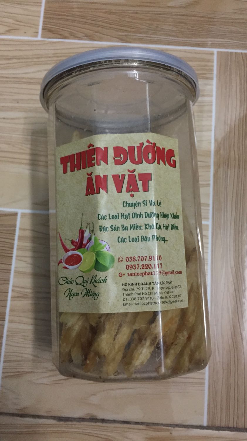 Ngon , chất lượng cao . Không mặn , vừa khẩu vị. Đóng gói cẩn thận, bao bì đẹp mắt