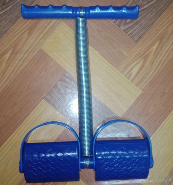 Dây kéo lò xo đơn bằng thép chắc chắn, tiện lợi tập bụng mọi lúc mọi nơi