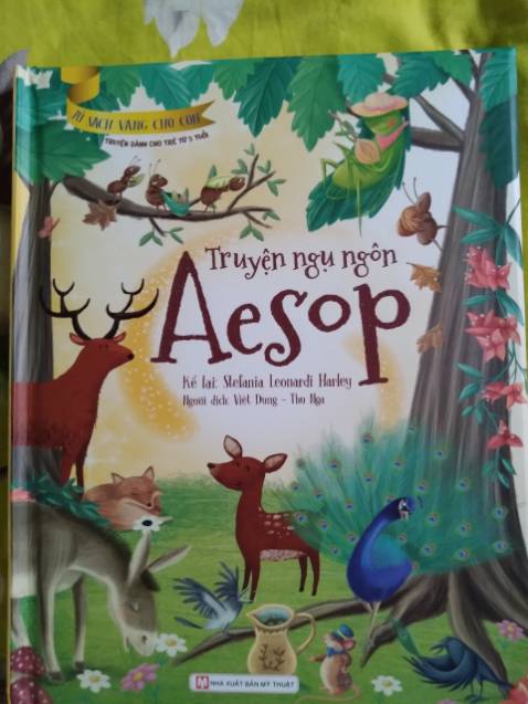 Sách đẹp, tranh rõ và những câu truyện ngụ ngôn ý nghĩa!