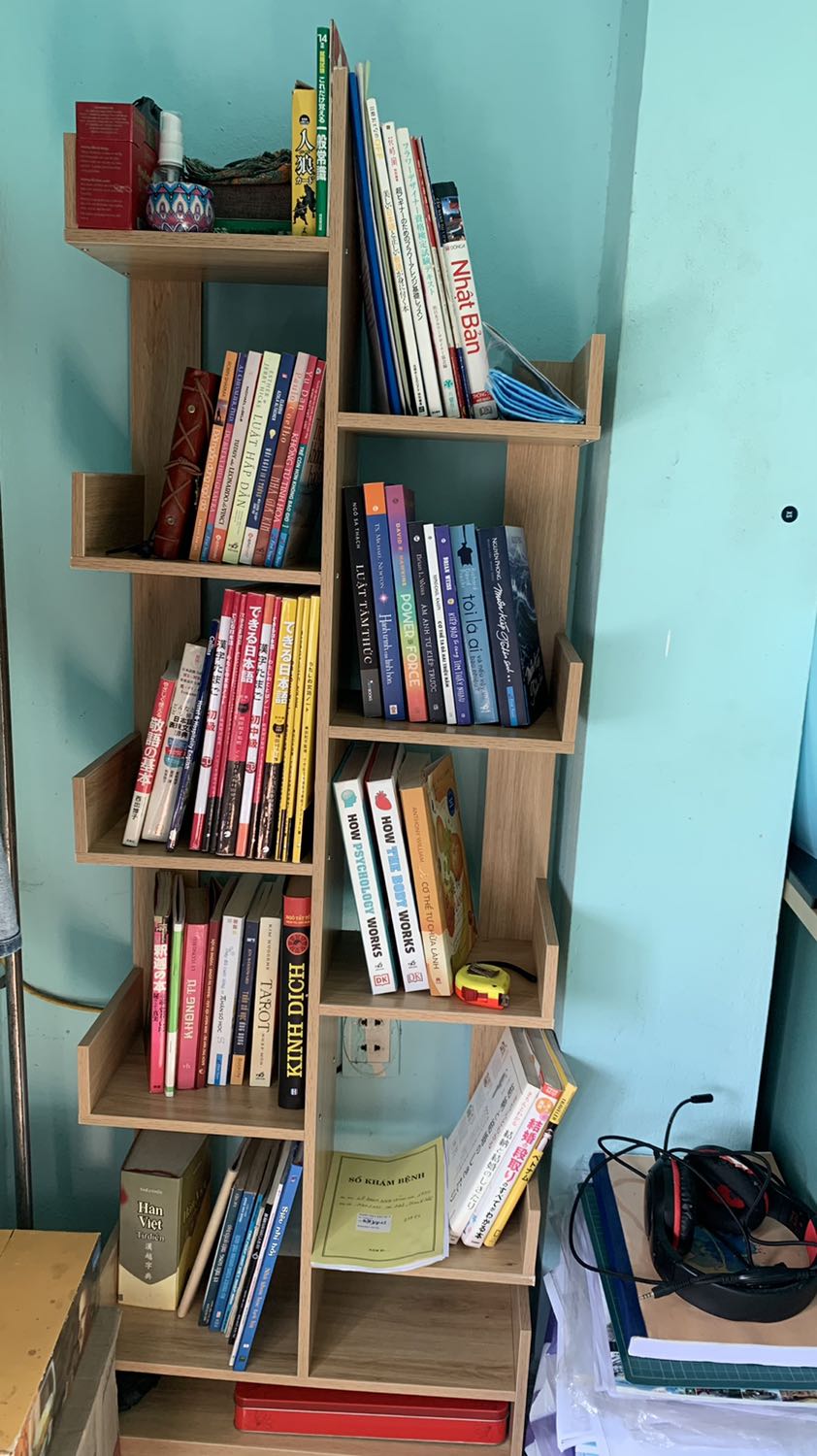 Tuyệt
Mình đã từng mua một kệ sách của shop khác nhưng lắp khó hơn, cũng bị lỗi lỗ vít.
Sản phẩm của cty này thì chuẩn nhiều chỉ có 1 lỗ hơi lệch nhưng cũng không đáng kể. Dù sao cũng xứng đáng 5 sao.