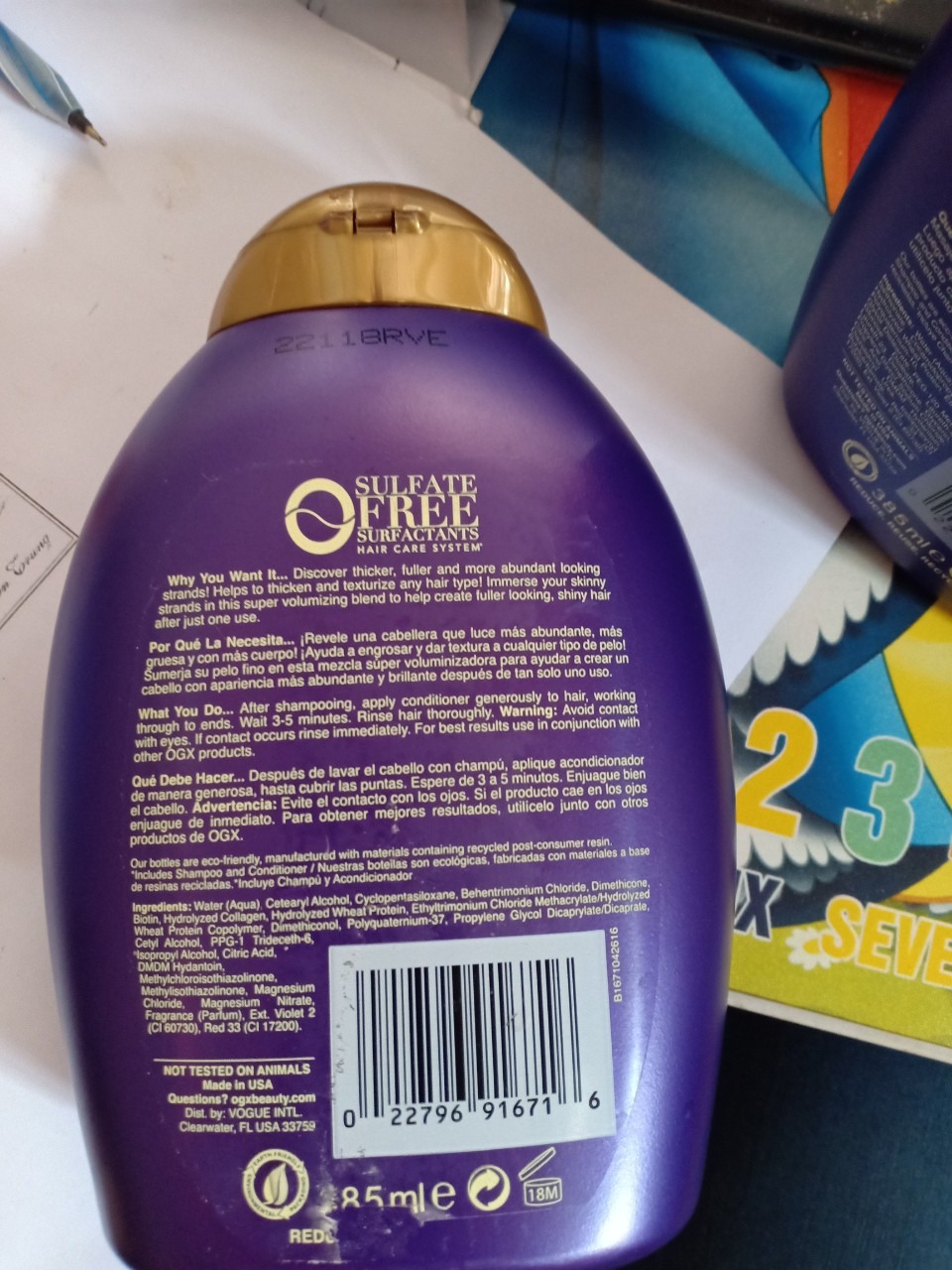 Mình vừa nhận chai dầu gội và dầu xả, chai dầu xả thì bị mờ chỗ tem logo tái chế, chữ in quá đậm. Chai dầu gội thì lotcode bị mờ như kiểu chai đã sử dụng đc sang chiết lại, Mình check Barcode thì vẫn ra tên sản phẩm. Đề nghị tiki cho kiểm tra sản phẩm hộ mình