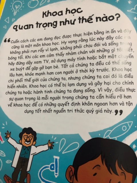 Hy vọng trước khi cho xuất bản thì các nhà biên soạn nên đọc kỹ từng nội dung, từng câu chữ :( 
Hí hửng mua được cuốn sách hay cho bạn nhỏ mà lật những trang giới thiệu đã thấy sai chính tả r :( Cuốn Sách chứ k phải Cuốn cách :)))